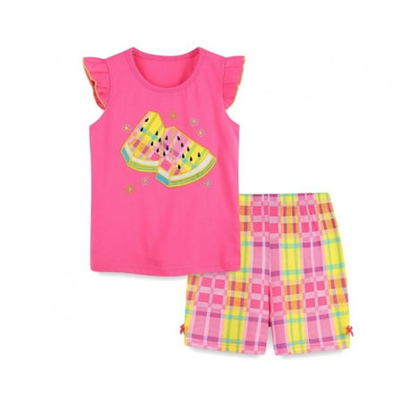 Sunwukong Toddler Girl Shirt Short Pants Sets Cute Animal Cartoon Applique Summer Outfits Set
Sunwukong Toddler Girl Shirt Short Pants Sets Cute Animal Cartoon Applique Summer Outfits Set