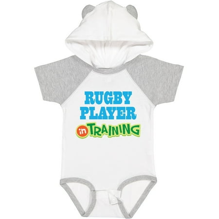 Inktastic Rugby Player in Training Gift Baby Boy or Baby Girl Bodysuit 
Inktastic Rugby Player in Training Gift Baby Boy or Baby Girl Bodysuit