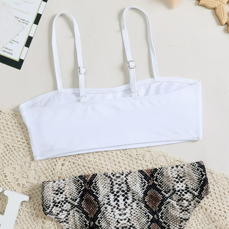 Gubotare Girl s Swimsuit Sport High Waist Bikini Set Bathing Suit Summer Beach Rash Guard Swimwear For 7 Cow Two Piece Swimsuit White 9-11 Years
Gubotare Girl s Swimsuit Sport High Waist Bikini Set Bathing Suit Summer Beach Rash Guard Swimwear For 7 Cow Two Piece Swimsuit White 9-11 Years