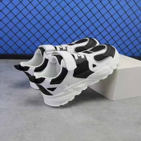 CHNGXWE Fashionable breathable and comfortable children‘s round toe mesh patchwork anti-slip sports shoes for outdoor leisure activities.
CHNGXWE Fashionable breathable and comfortable children‘s round toe mesh patchwork anti-slip sports shoes for outdoor leisure activities.