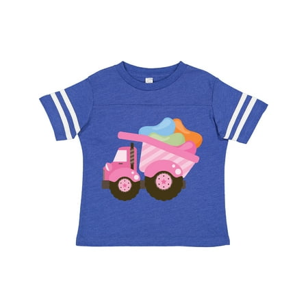 Inktastic Easter Jelly Bean Truck Gift Toddler Toddler Girl T-Shirt