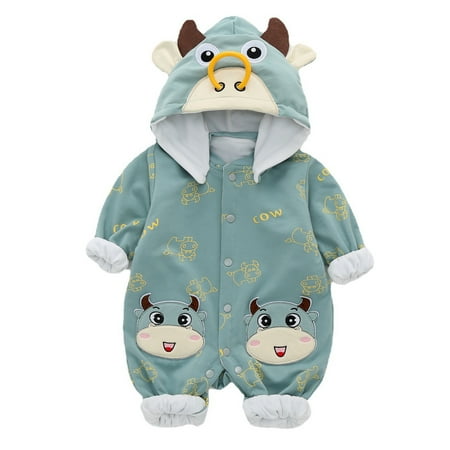 Baby Girls Boys Sweatshirt Romper Boys Girls Long Sleeve Winter Cartoon Cow Fleece Jumpsuit Romper For Babys
Baby Girls Boys Sweatshirt Romper Boys Girls Long Sleeve Winter Cartoon Cow Fleece Jumpsuit Romper For Babys