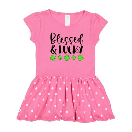 Inktastic Blessed and Lucky 4 Leaf Clovers St. Patrick s Day Gift Toddler Girl Dress
Inktastic Blessed and Lucky 4 Leaf Clovers St. Patrick s Day Gift Toddler Girl Dress