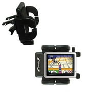 Gomadic Air Vent Clip Based Cradle Holder Car / Auto Mount suitable for the Garmin Nuvi 1245 City Chic - Lifetime Warranty