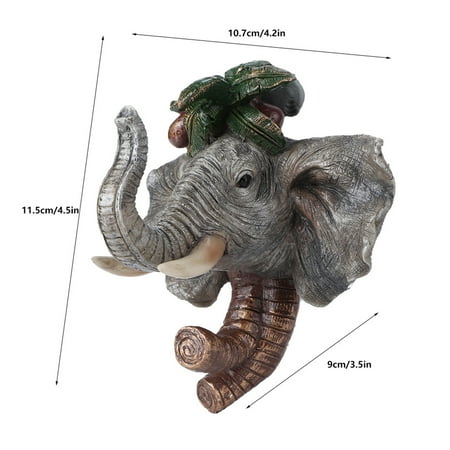 Garosa Unique Animal Shape Resin Wall Mounted Hat Coat Hanging Hook Bathroom Decoration Keys Hanger Hanging Hook 
Garosa Unique Animal Shape Resin Wall Mounted Hat Coat Hanging Hook Bathroom Decoration Keys Hanger Hanging Hook