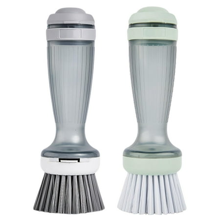 MEGAWHEELS Dish Brush With Soap Dispenser-Kitchen Dish Scrub Brush With Replaceable Brush Head Soap Dispensing Dish Washing Brush For Dishes Pots Pan Sink
MEGAWHEELS Dish Brush With Soap Dispenser-Kitchen Dish Scrub Brush With Replaceable Brush Head Soap Dispensing Dish Washing Brush For Dishes Pots Pan Sink