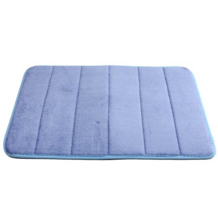 24"x16" Memory Foam Bath Mat Rug Bathroom Bedroom Non-slip Mats Soft Coral Velvet Shower Carpet Home Decal Meeting Living Room Kitchen