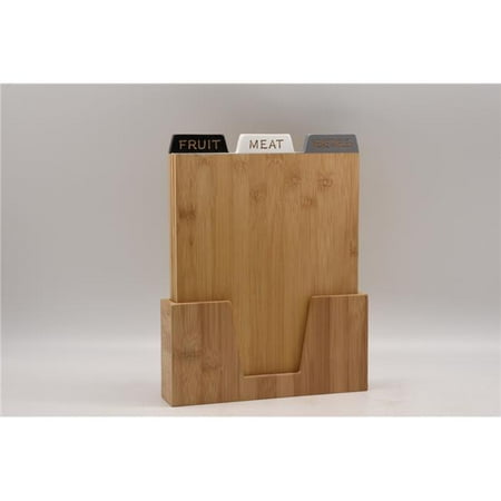 Heim Concept HC-CB183S3B 23.7 x 4.7 x 11.4 cm Bamboo Cutting Board with Index Style Tab Design Brown - Set of 3
Heim Concept HC-CB183S3B 23.7 x 4.7 x 11.4 cm Bamboo Cutting Board with Index Style Tab Design Brown - Set of 3