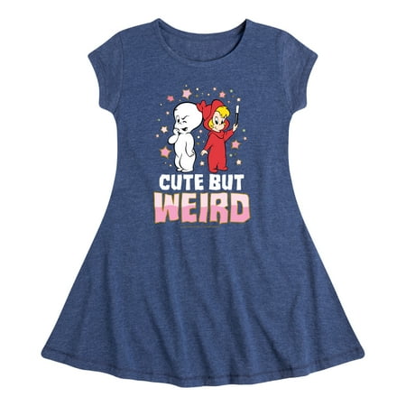 Cute But Weird - Toddler And Youth Girls Fit And Flare Dress