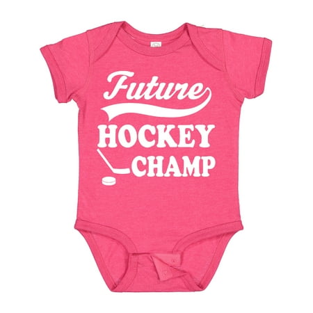 Inktastic Future Hockey Champ Boys Girls Sports Gift Baby Boy or Baby Girl Bodysuit
Inktastic Future Hockey Champ Boys Girls Sports Gift Baby Boy or Baby Girl Bodysuit