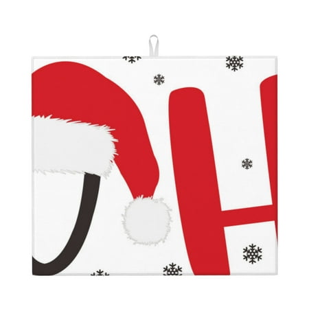 Matuu HOHOHO Christmas for Dish Drying Mat for Kitchen Counter for Kitchen and Dining Kitchen Counter Accessories 16 x18
Matuu HOHOHO Christmas for Dish Drying Mat for Kitchen Counter for Kitchen and Dining Kitchen Counter Accessories 16 x18
