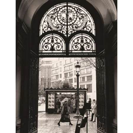 Filigree Iron Doors Rolled Canvas Art - Toby Vandenack (11 x 14)
