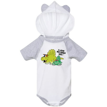 Inktastic I Love my Baby Sister with Baby Dimetrodon Gift Baby Boy or Baby Girl Bodysuit
Inktastic I Love my Baby Sister with Baby Dimetrodon Gift Baby Boy or Baby Girl Bodysuit