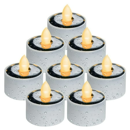 Solar Tea Lights Outdoor Waterproof Dusk to Outdoor Lighting Reusable LED Tea Light Candles for Lantern Camping
Solar Tea Lights Outdoor Waterproof Dusk to Outdoor Lighting Reusable LED Tea Light Candles for Lantern Camping