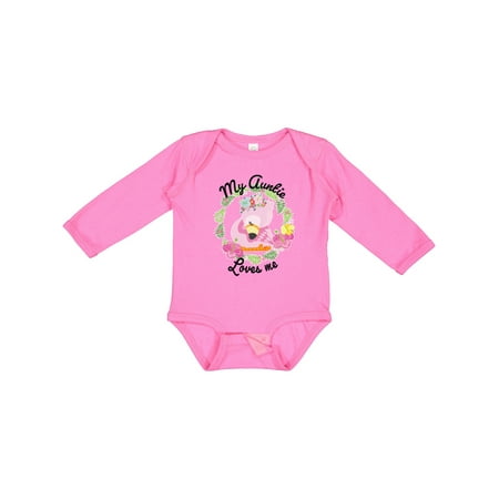 Inktastic Baby Flamingo My Auntie Loves Me with Flower Wreath Gift Baby Boy or Baby Girl Long Sleeve Bodysuit
Inktastic Baby Flamingo My Auntie Loves Me with Flower Wreath Gift Baby Boy or Baby Girl Long Sleeve Bodysuit