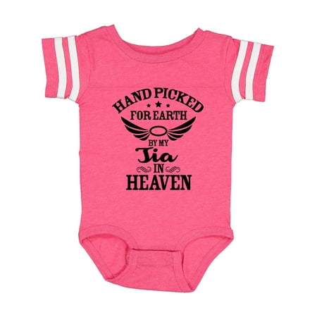 Inktastic Handpicked for Earth By My Tia in Heaven with Angel WIngs Gift Baby Boy or Baby Girl Bodysuit
Inktastic Handpicked for Earth By My Tia in Heaven with Angel WIngs Gift Baby Boy or Baby Girl Bodysuit