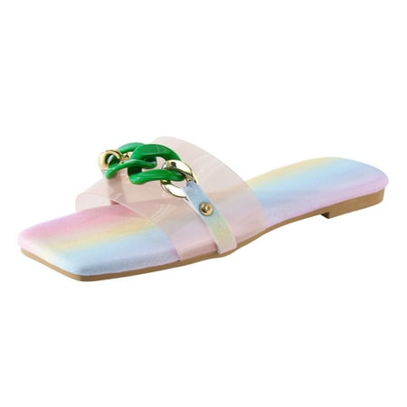 Daznico Womens Sandals Women Summer Slip On Gradient Prints Casual Open Toe Flat Soft Bottom Sandals ( Blue 9 )
Daznico Womens Sandals Women Summer Slip On Gradient Prints Casual Open Toe Flat Soft Bottom Sandals ( Blue 9 )