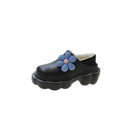 Fangasis Ladies Breathable Home Shoe Platform Lightweight Clog Slippers Indoor Waterproof House Slipper Black Style A 5
Fangasis Ladies Breathable Home Shoe Platform Lightweight Clog Slippers Indoor Waterproof House Slipper Black Style A 5