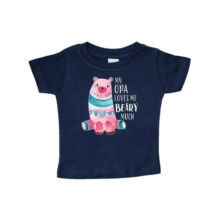 Inktastic My Opa Loves Me Beary Much with Cute Bear Gift Baby Boy or Baby Girl T-Shirt
Inktastic My Opa Loves Me Beary Much with Cute Bear Gift Baby Boy or Baby Girl T-Shirt