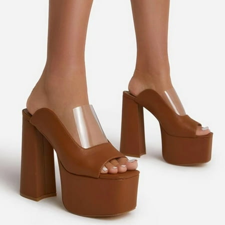 Ladies Shoes Fashion Casual Slippers Thick Sole Thick Heel High Heel Fish Mouth Sandals
Ladies Shoes Fashion Casual Slippers Thick Sole Thick Heel High Heel Fish Mouth Sandals