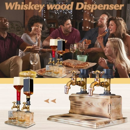 MIARHB Liquor Alcohol Whiskey Wood Dispenser Whiskey Wood Dispenser Faucet Shape For P
MIARHB Liquor Alcohol Whiskey Wood Dispenser Whiskey Wood Dispenser Faucet Shape For P