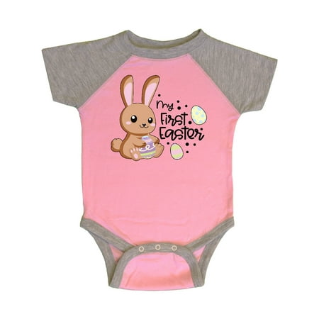 Inktastic My 1st Easter with Brown Bunny and Easter Eggs Gift Baby Boy or Baby Girl Bodysuit
Inktastic My 1st Easter with Brown Bunny and Easter Eggs Gift Baby Boy or Baby Girl Bodysuit