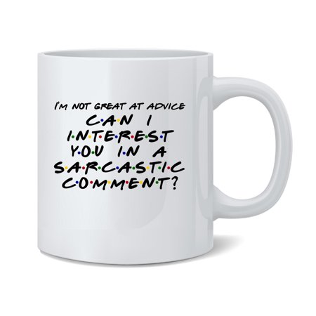 Can I Interest You in a Sarcastic Comment 90s TV Ceramic Coffee Mug Tea Cup Fun Novelty Gift 12 oz
Can I Interest You in a Sarcastic Comment 90s TV Ceramic Coffee Mug Tea Cup Fun Novelty Gift 12 oz