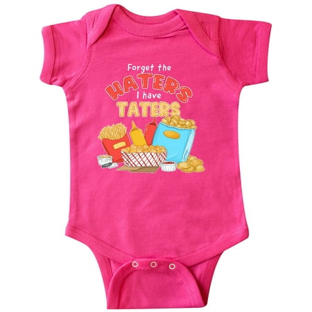 Inktastic Forget the Haters I Have Taters with Fries and Gift Baby Boy or Baby Girl Bodysuit
Inktastic Forget the Haters I Have Taters with Fries and Gift Baby Boy or Baby Girl Bodysuit