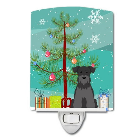 Caroline s Treasures BB4176CNL Merry Christmas Tree Miniature Schnauzer Black Ceramic Night Light 6x4x3 multicolor
Caroline s Treasures BB4176CNL Merry Christmas Tree Miniature Schnauzer Black Ceramic Night Light 6x4x3 multicolor