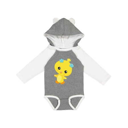 Inktastic Cute Little Chicken Chicken With Blue Flowers Gift Baby Girl Long Sleeve Bodysuit
Inktastic Cute Little Chicken Chicken With Blue Flowers Gift Baby Girl Long Sleeve Bodysuit