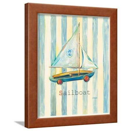 Sailboat Framed Print Wall Art By Catherine Richards