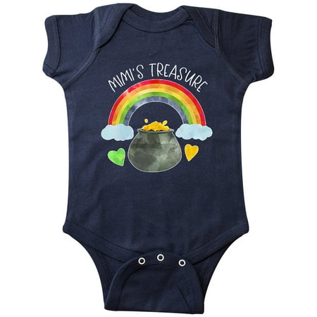 Inktastic Mimi s Treasure St. Patrick s Day Rainbow and Gold Gift Baby Boy or Baby Girl Bodysuit
Inktastic Mimi s Treasure St. Patrick s Day Rainbow and Gold Gift Baby Boy or Baby Girl Bodysuit