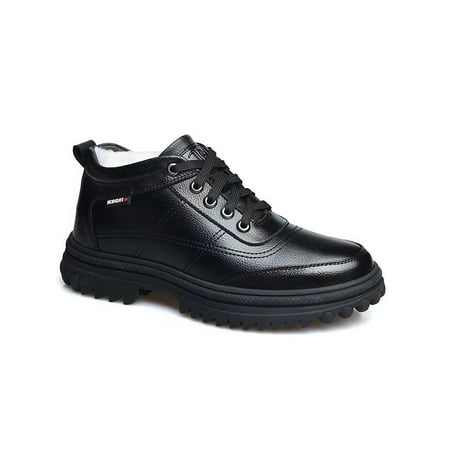 Gomelly Men Winter Shoes Plush Lined Leather Lace Up Ankle Boots Comfortable Dress Boot Business Office Black 7
Gomelly Men Winter Shoes Plush Lined Leather Lace Up Ankle Boots Comfortable Dress Boot Business Office Black 7