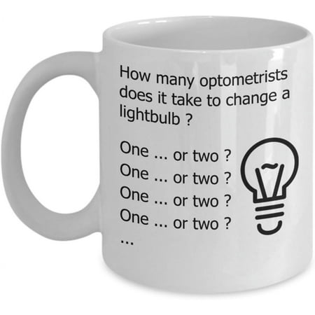 Emily gift Optometry Mug | Optometrist Mug - How Many Optometrists Does It Take To Change A Lightbulb - Funny Optometry Gifts | Optometrist Gifts
Emily gift Optometry Mug | Optometrist Mug - How Many Optometrists Does It Take To Change A Lightbulb - Funny Optometry Gifts | Optometrist Gifts