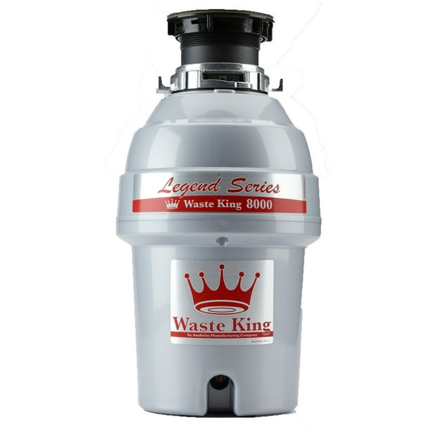 Waste King Legend Series 1 HP EZ-Mount Sound Insulated Garbage Disposer