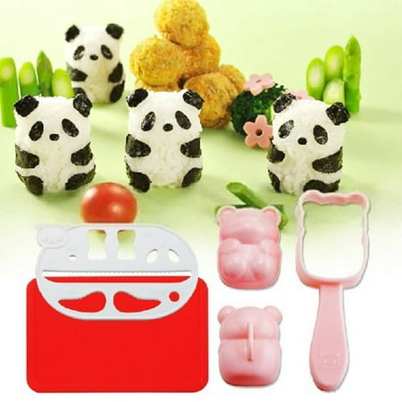 Rice Ball Molds Punch Sushi Rice Ball Mold Onigiri Mould DIY Sushi Mar Bazooka Bento Accessories 3D Panda Form Sushi Set
Rice Ball Molds Punch Sushi Rice Ball Mold Onigiri Mould DIY Sushi Mar Bazooka Bento Accessories 3D Panda Form Sushi Set