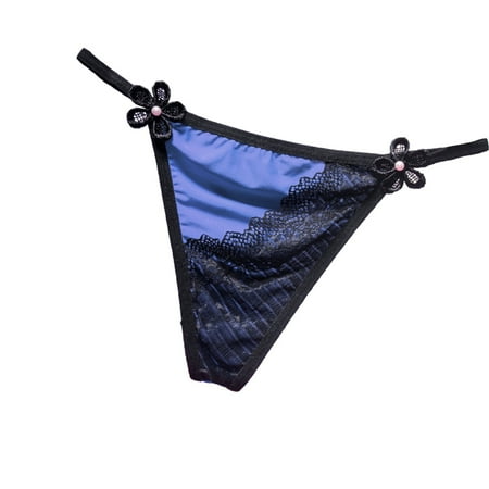 Tosmy Womens Underwear Women s Bump Color Lace Thong Women s Thin Belt Silky Traceless Panties For Women
Tosmy Womens Underwear Women s Bump Color Lace Thong Women s Thin Belt Silky Traceless Panties For Women
