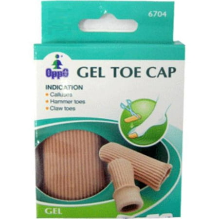 Oppo Gel Toe Cap, Medium (6704) 2 Pack (Pack of 2)