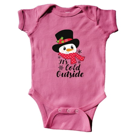 Inktastic It s Cold Outside with Cute Snowman and Snowflakes Gift Baby Boy or Baby Girl Bodysuit
Inktastic It s Cold Outside with Cute Snowman and Snowflakes Gift Baby Boy or Baby Girl Bodysuit