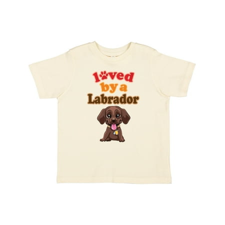 Inktastic Labrador Chocolate Lab Gift Toddler Boy or Toddler Girl T-Shirt