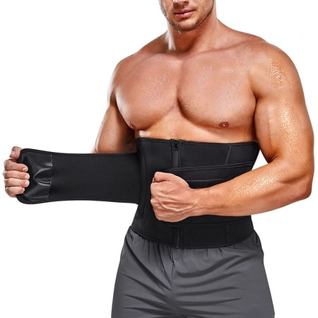 Gotoly Men Waist Trainer Trimmer for Weight Loss Slimming Body Shaper Tummy Control Shapewear Workout Hot Sweat Belt(Black 3X-Large)
Gotoly Men Waist Trainer Trimmer for Weight Loss Slimming Body Shaper Tummy Control Shapewear Workout Hot Sweat Belt(Black 3X-Large)
