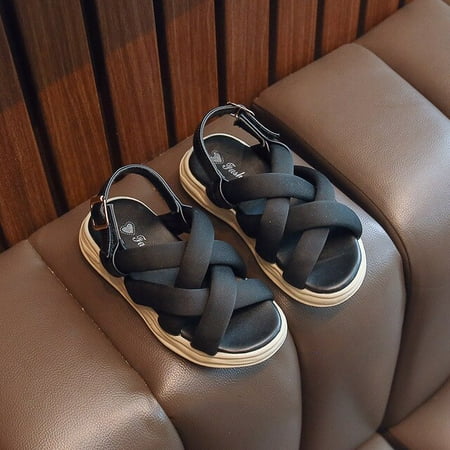 DancePeanut Children Girls Strap Beach Sandals Summer Shoes Kids Girls Hook & Loop Sandals Size 23-36
DancePeanut Children Girls Strap Beach Sandals Summer Shoes Kids Girls Hook & Loop Sandals Size 23-36