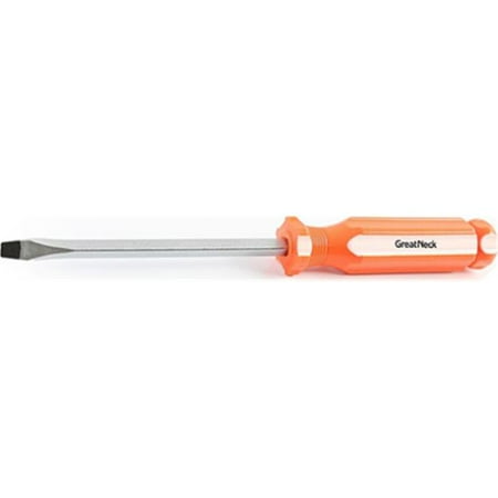 Great Neck 73012 0.187 x 4 in. Slotted Screwdriver