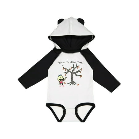 Inktastic Behold the Bacon Tree! Gift Baby Boy or Baby Girl Long Sleeve Bodysuit