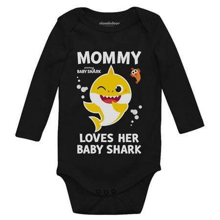 Baby Shark Doo Doo Doo Outfit 1st Mothers Day Baby Boy Girl Long Sleeve Bodysuit Loves Baby Shark Black NB (0-3M)
Baby Shark Doo Doo Doo Outfit 1st Mothers Day Baby Boy Girl Long Sleeve Bodysuit Loves Baby Shark Black NB (0-3M)