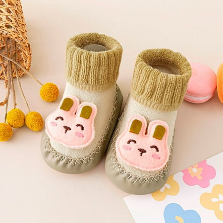 TOWED22 Kids Slippers Girls Autumn And Winter Boys And Girls Children Cute Socks Shoes Non Slip Indoor Floor Baby Toddler Sports Beige
TOWED22 Kids Slippers Girls Autumn And Winter Boys And Girls Children Cute Socks Shoes Non Slip Indoor Floor Baby Toddler Sports Beige