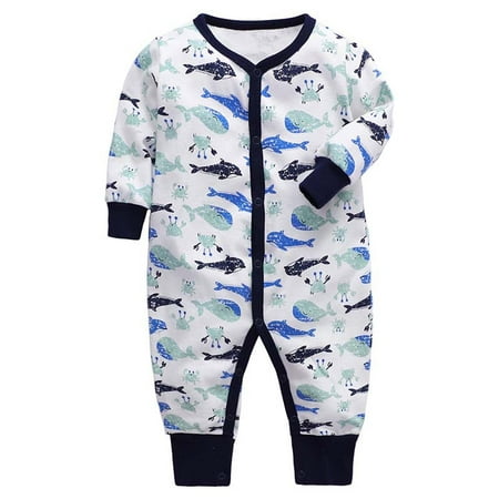 RPVATI Baby Boys Girls Long-Sleeve Cotton Summer Full Rompers Infant Toddler Cartoon Romper Oversized Bodysuit
RPVATI Baby Boys Girls Long-Sleeve Cotton Summer Full Rompers Infant Toddler Cartoon Romper Oversized Bodysuit