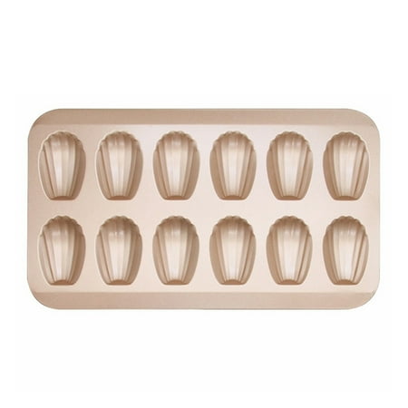 12Holes Thicken Shell Cookie Mold Biscuits Cake Bakeware Tool for Kitchen Home Gold
12Holes Thicken Shell Cookie Mold Biscuits Cake Bakeware Tool for Kitchen Home Gold