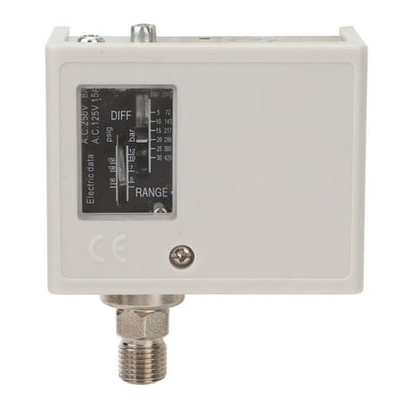 Pressure Switch Set 20KG Dryer Pressure Switch AC125V AC250V For Home Regular Connector 1/4in Connector 1/2in Connector
Pressure Switch Set 20KG Dryer Pressure Switch AC125V AC250V For Home Regular Connector 1/4in Connector 1/2in Connector