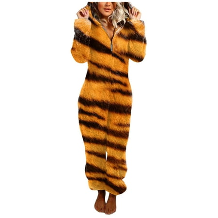 ZHAGHMIN Women’S Jumpsuit Women Winter Jumpsuit Long Sleeve Hooded Jumpsuit Pajamas Casual Warm Zipper Leopard Winter Rompe Sleepwear Low Cut Women Jumpsuit Jean Jumper For Women Women Rompers And J
ZHAGHMIN Women’S Jumpsuit Women Winter Jumpsuit Long Sleeve Hooded Jumpsuit Pajamas Casual Warm Zipper Leopard Winter Rompe Sleepwear Low Cut Women Jumpsuit Jean Jumper For Women Women Rompers And J